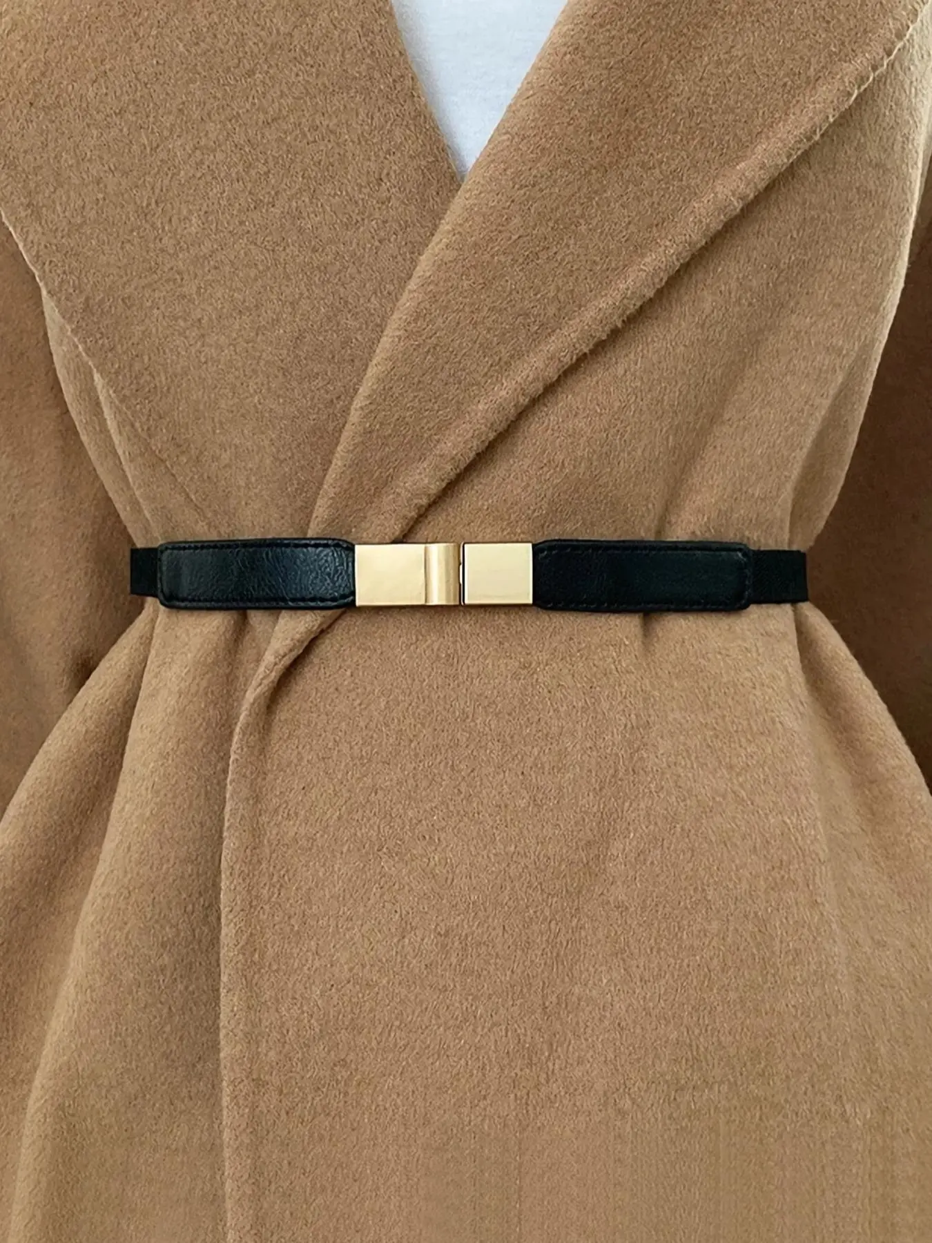 Women's 1 Piece Minimalist Skinny Casual Belt for Dress Casual Waist Belt