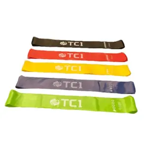 TC1 Rubber Resistance Bands Set - Your Versatile Workout Companion track  elastic
