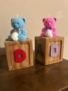 Teddy Bear Candles