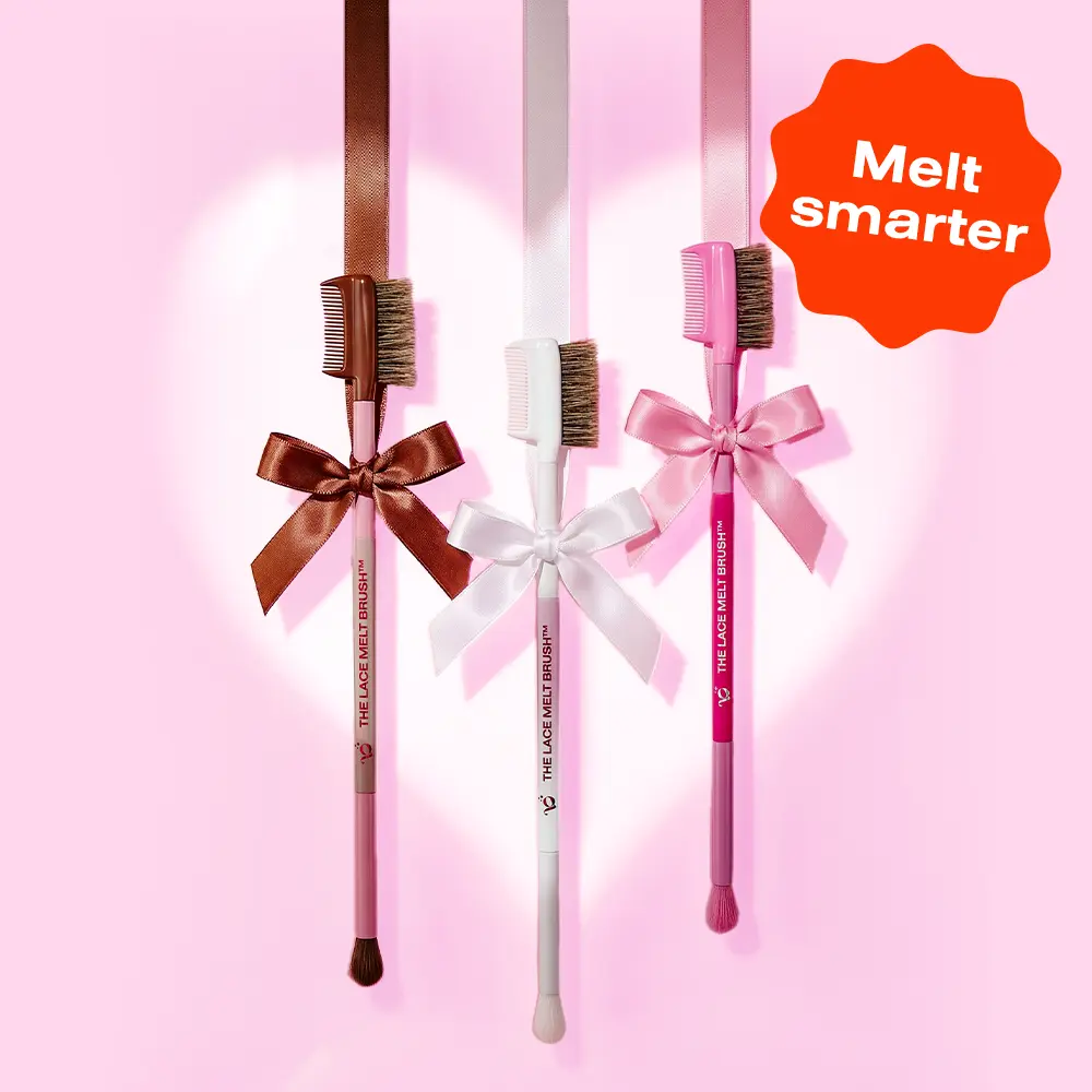 The Frontal Queen Lace Melting Brush for Wig Install | Seamless Lace Melt + Baby Hair Styling Tool | Precision Edge Brush for Laying Edges, Smoothing Lace, and Fixing Stuck Hairs | Must-Have Wig Install Tool for Flawless, Natural-Looking Results tiktoksho