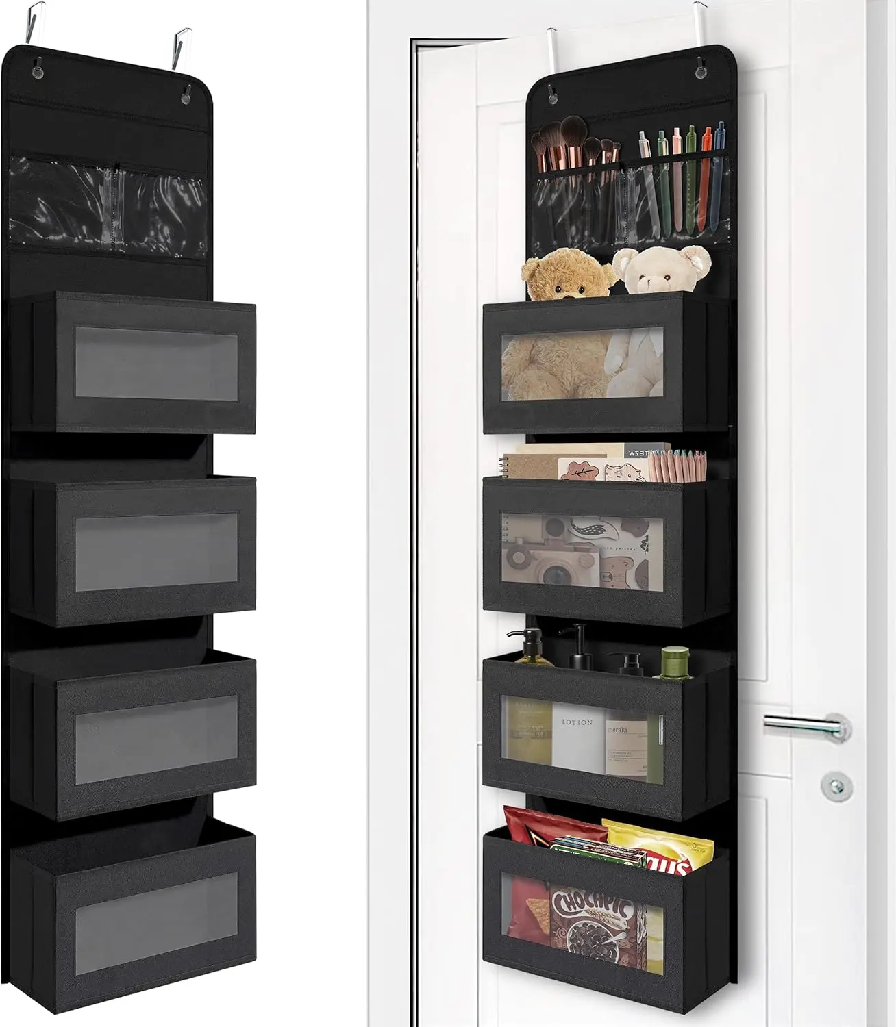 Heavy Duty Over Door Organizer, Wall Mount Hanging Organizer