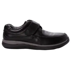 Propet Mens Parker Monk Strap Casual Shoes - Black