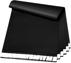 Poly Mailers 10x13 100 Pcs | Small Shipping Bags for Clothing | Mailing Bags for Small Business, Shipping Envelopes,Packing Bags in Black