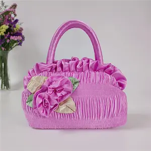 Pink Handbag Mini Handbag Girl Bag Fashion Accessories Cute Handbag Princess Handbag No Shoulder Strap Bag Phone Bag Coin Purse Girls Mini Bag Handheld Bag Pink Accessories, Cosmetic Bag, Kids Stuff For Girls