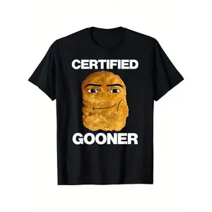 MAWOTEA CERTIFIED GOONER Boy Face Chicken Nugget Meme Brainrot 2026 T-Shirt Gifts For Boy Girl Boy Girl Boy Girl Shirt