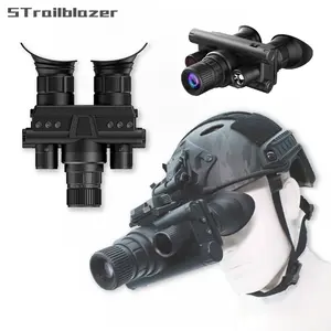 4K Head-Mounted Night Vision Goggles/Binoculars, includes a 64GB memory card, 3500mAh battery, infrared night vision, manual focus, 8x zoom, f/1.0 aperture flashlight.Ideal for recreation, hunting, camping, fishing, hiking, holiday gifts, or as a gift fas