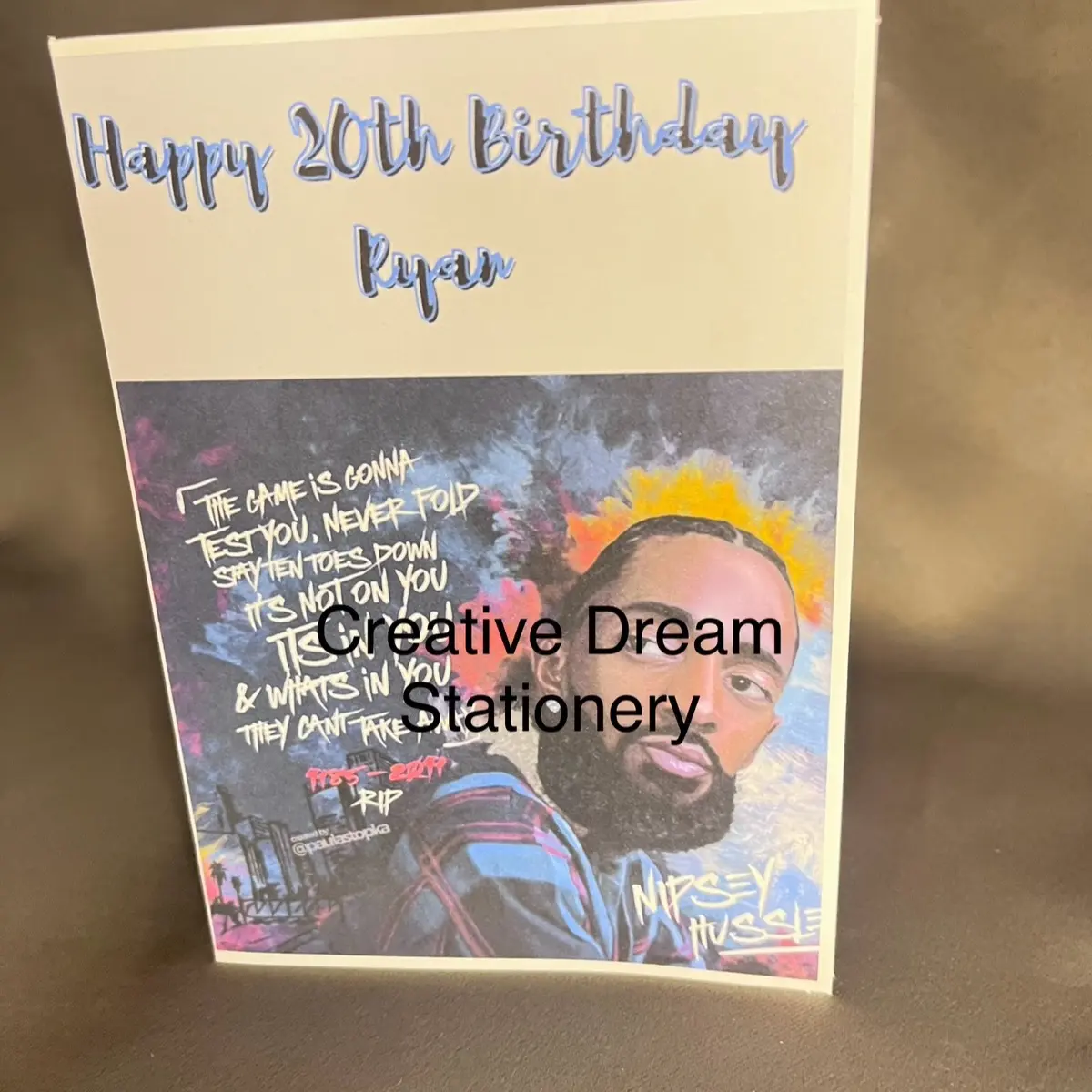 Birthday Card - Personalized 5X7 Card with Envelope, Perfect for Gifting, Heartfelt Expression of Love