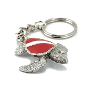 Pewter Dive Key Chain