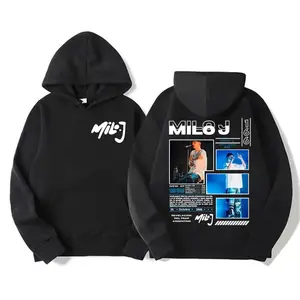Rapper Milo J 166 Music @lbum Tour 2025  F@shion  Streetwe@r Hoodies Men Women @utumnWinter C@su@l Comfort Hoodie