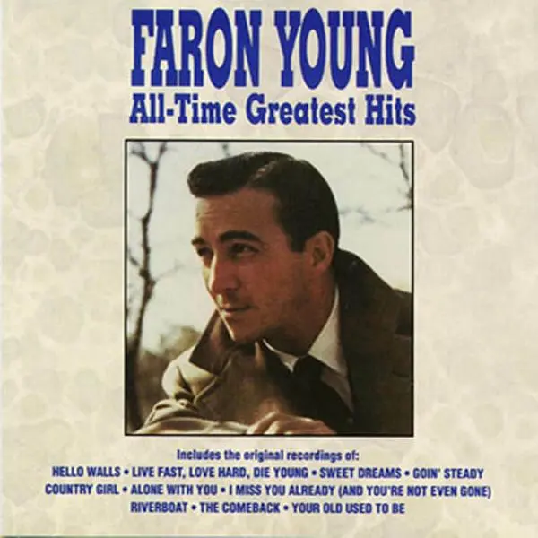All-Time Greatest Hits - Faron Young - Record Album, Vinyl LP
