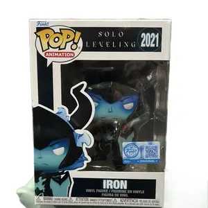 Funko Pop! Solo Leveling Iron Figurine, Practical Collectible That Adds a Touch of Charm for Fans of Entertainment Statues & Bobbleheads
