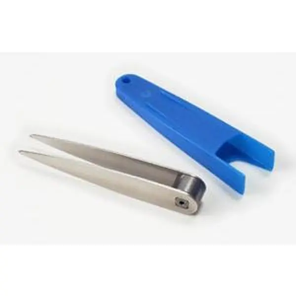212 MAIN Miracle Point TSE24 Splinter Expert Tweezers - Set of 3, Stainless Steel, Sure Grip Tip, Easy Splinter Removal Tool for Sports, Cyclists, Remove Splinters Easily