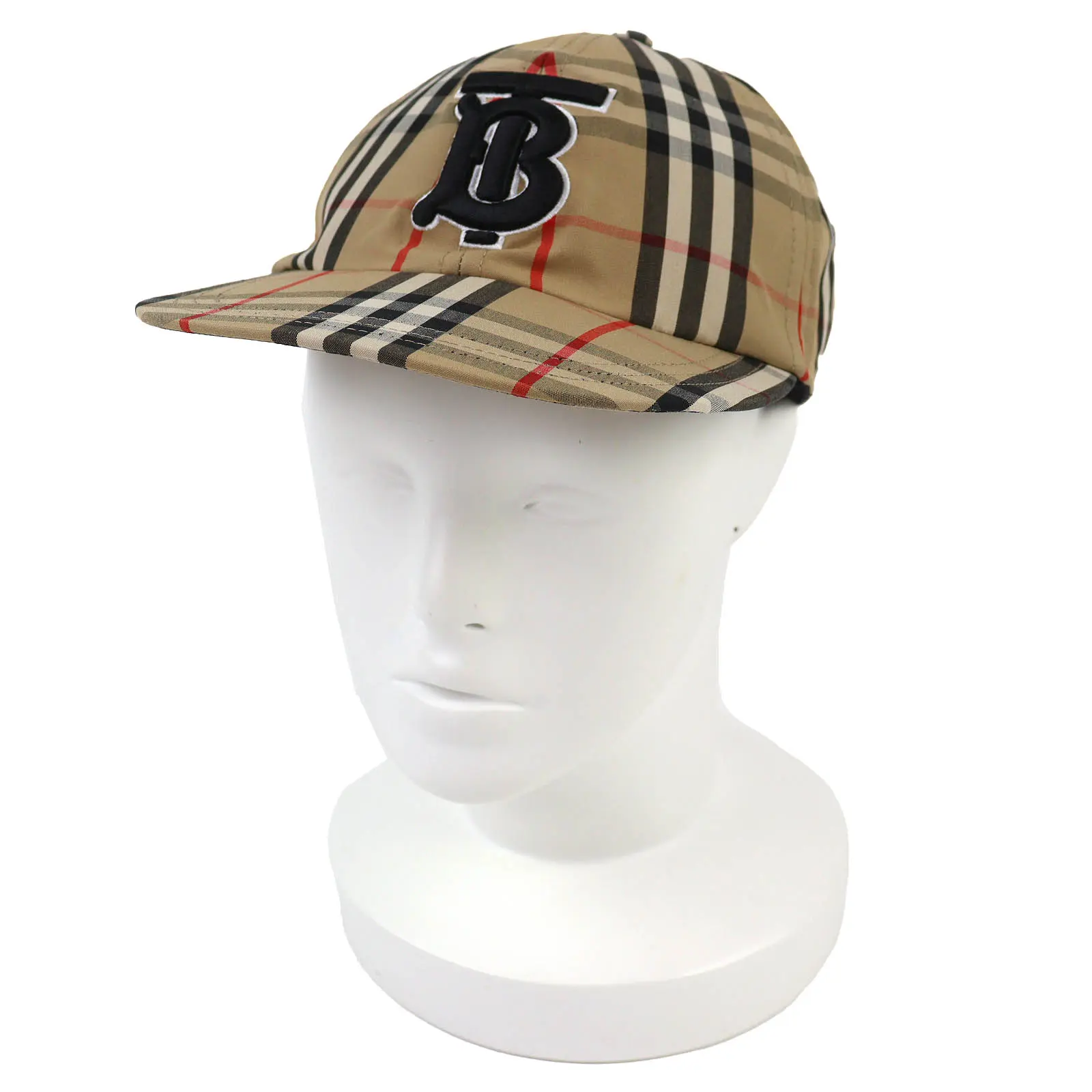 Pre-owned BURBERRY Cotton Small Leather Goods TB Logo Baseball Cap