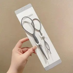 2pcs Stylish Hair Braiding Tools - Durable Plastic Hair Pull Pins for Girls, Topsy Tail Loop Styling Accessories in Pink, Gray, Blue & Transparent Colors, Hair Accessories