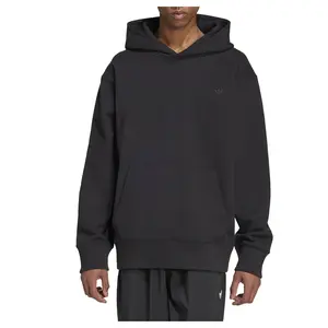 adidas Mens Premium Essentials Hoodie Casual Outerwear Casual - Black