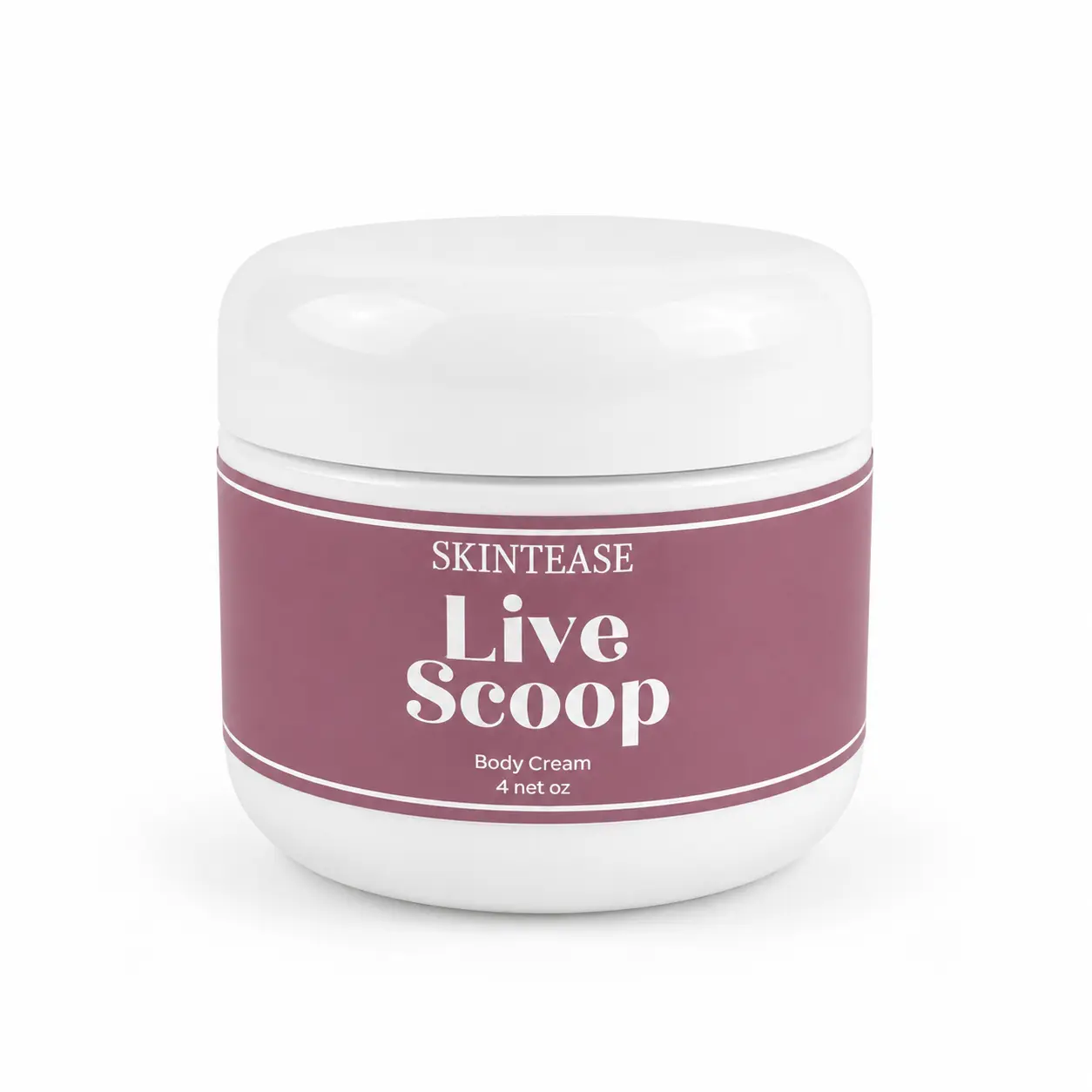 7 oz- Live Scoop Customized Foaming Body Scrub