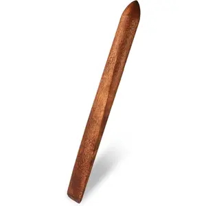 11 Inch Wooden Sourdough Mixing Stick Acacia Wood Dough Maker Paddle Making Tools for Baking Sourdough Stirring Supplies Kitchen Utensils