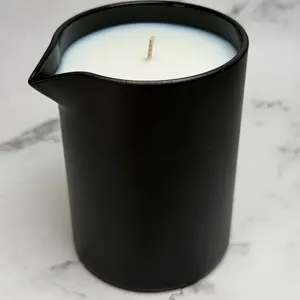 Pink Hawaiian Hibiscus Pourable Shimmer Moisturizing Candle with Shea Butter Avocado Oil Coconut Oil & Wax for Decor Ornaments Decoration Smooth Elegance Creamy