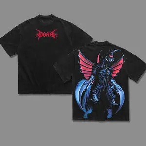 Gigan Godzilla Final War Gojira Washed TShirt Hoodie Sweater Monster Vers Toho Vers Menswear Gift for movie fans Top Apparel Classic Oversized Seamless Simple Straight Man Clothes Cotton designer shirts tshirt