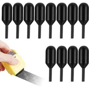 12 Pcs Black Replacement Rolling Ink Refills for Confidential Privacy Security Roller Stamps, to Cover Personal Information and Mail Address for Identity Theft Protection