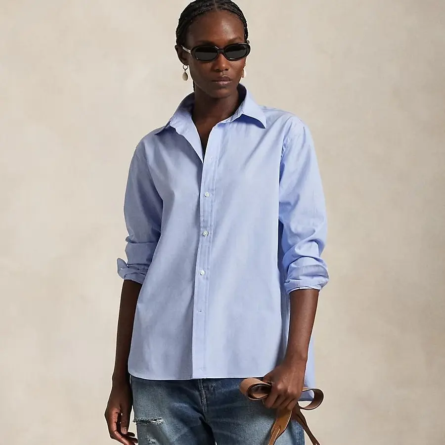 Polo Ralph Lauren - End-On-End Oversize Fit Cotton Shirt