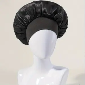 Black Silk Bonnet