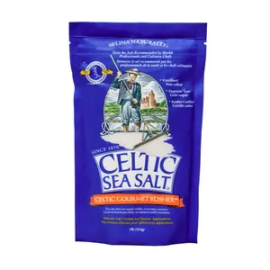 Celtic Sea Salt Kosher, 1 lb Resealable Bag, Unrefined Mineral-rich, Chef-Trusted Exquisite Taste, Hand-Harvested