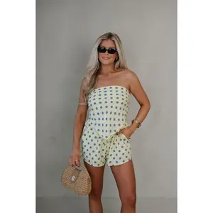 Lenny Shorts Set-Butter Yellow