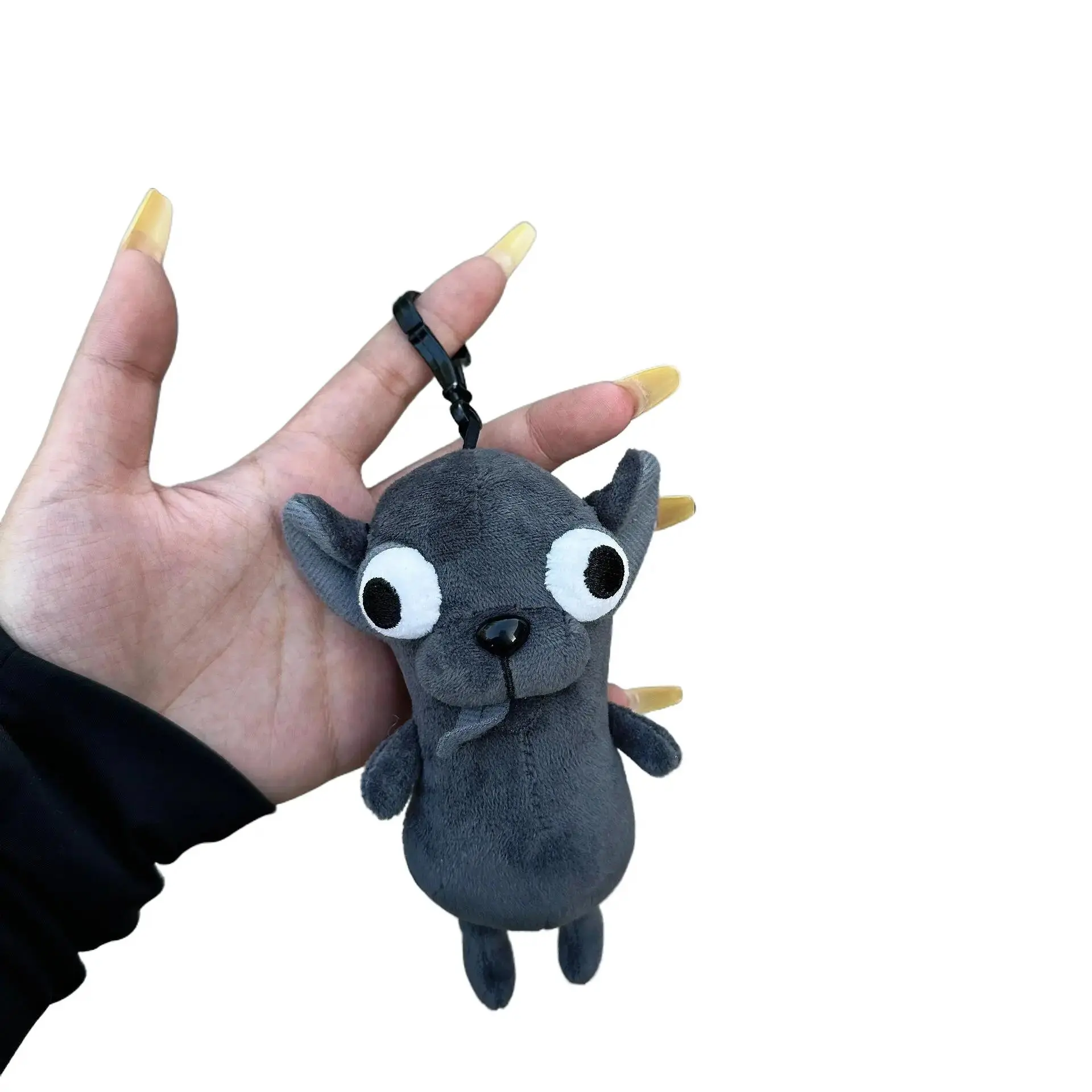 Chihuahua Plush Keychain - Soft Fabric Animal Character Keychain, Soft Chihuahua Plush Toy Backpack Accessory for Girls, Birthday Gift