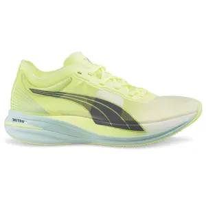 PUMA Womens Deviate Nitro Elite Running Sneakers Shoes - Yellow
