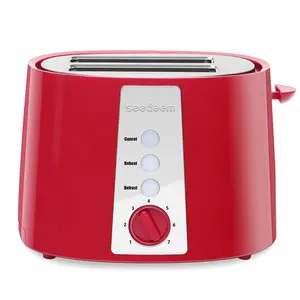 Toaster 2 Slice, Extra Wide Slot Toaster, 6 Shade Settings, Toaster with Cancel, Defrost, Reheat Function, Extra Wide Slots for Waffle or Bagel 750W
