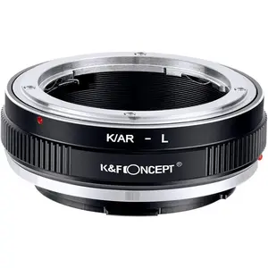 K&F Concept Lens Mount Adapter K/AR-L Manual Focus Compatible with Konica AR Lens to L Mount Camera Body