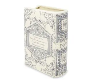 Steel Mill & Co. Large Book Vase, Hymnal