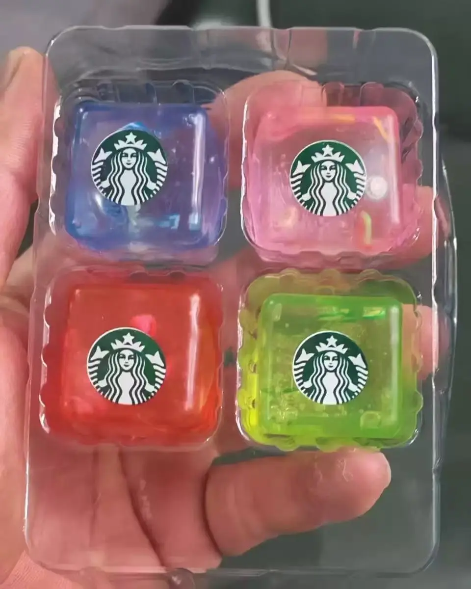NeeDoh Nice Ice Baby 4 pack, Nee Doh Starbucks