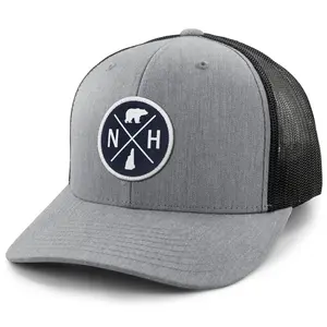 NH Circle Emblem Classic Snapback Trucker Hat