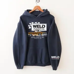 Weld Racing C10 Print Hand Hoodie, Car Racing Hoodie for Dad, for Men, Weld Racing C10 Classic Truck Hoodie, Retro Car Racing Shirt, Staple Hoodie