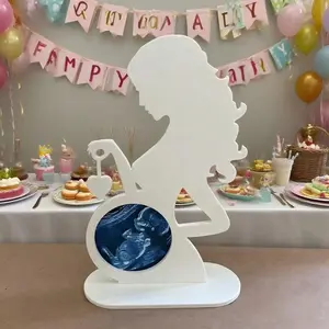 Baby First Encounter Memorial Photo Frame, Ultrasound Creative Decoration, Newborn Keepsake Gift, Mother's Day Present, Baby Shower