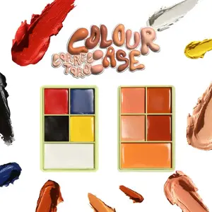 [Made by Mitchell] Mini Colour Case – Professional Makeup Paint Palette | Multi-Use Corrector & Concealer | Buildable & Blendable | Versatile Makeup