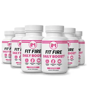 IM Fit Fire DB - 6 Bottles - Natural Dietary Nutrition Supplement | Green Tea Leaf Extract, Apple Cider Vinegar, Berberine HCL, Ginger Root, Cinnamon Bark Extract, Banaba Leaf Extract, Ginseng Aerial Extract, Resveratrol