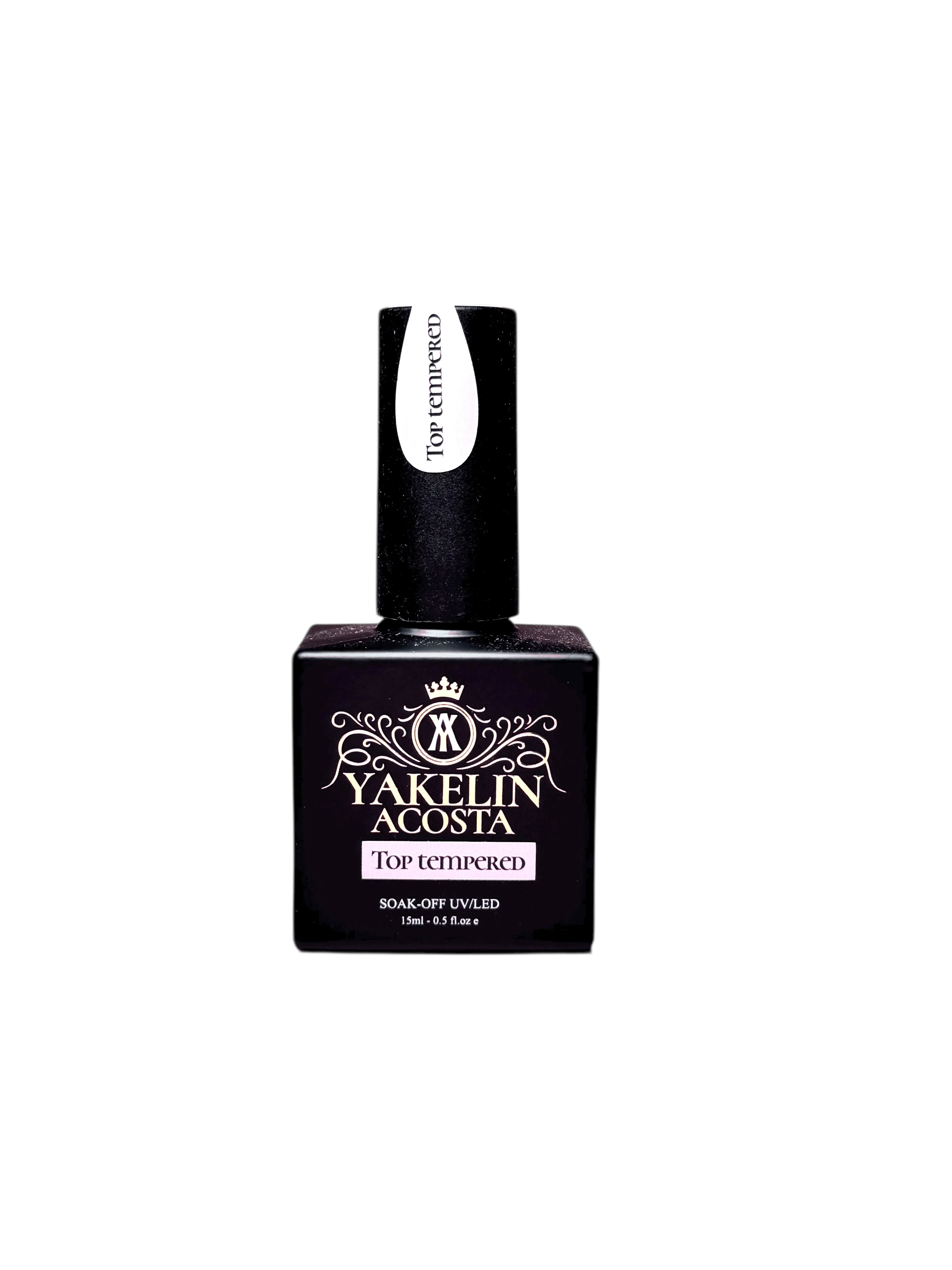 Top Coat TEMPERED  HIGH GLOSS TOP No Wipe UV/LED 15ML