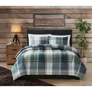 London Fog Twin/Twin XL Duke Plaid Comforter Set