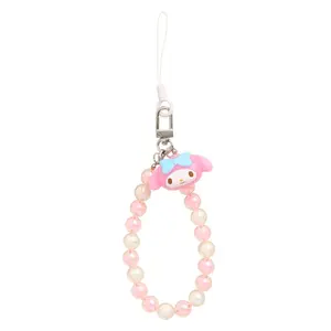 My Melody Beaded Smartphone Charm