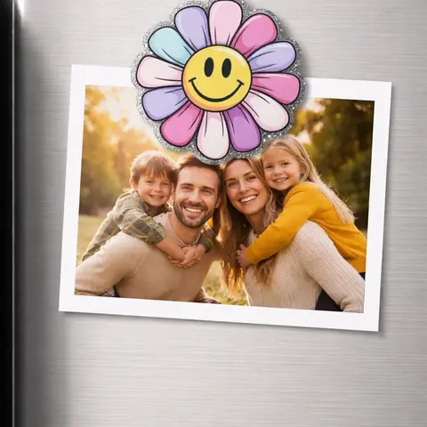 Fridge Magnets with Stylish Cute Design for Photo Display and Decorative Use