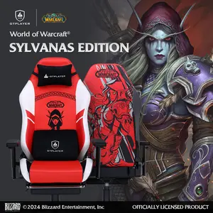 GTPLAYER x World of Warcraft Sylvanas Windrunner 2024 Edition Co-Branded Gaming Chair, Ergonomic Chair High Back Swivel Chair