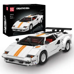 Mould King 10045 Super Sport Racing Car Building Classic Model Block Kit Toy Set Collectible 1349 Pieces