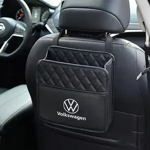 Car Seat Storage Bag for Volkswagen Models, Foldable Multi-Function Backrest Hanging Pouch, Essential Car Accessories
