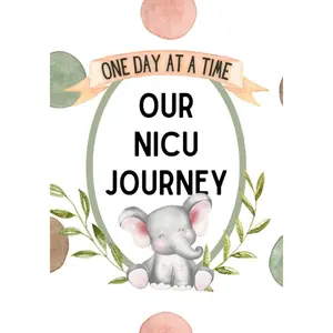 One Day at a Time Our NICU Journey Journal: 120 Day Guided NICU Diary For Full Term Babies And Parents Of Preemies to Track Daily Activities in the Neonatal Intensive Care Unit Paperback – Notebook, March 17, 2022