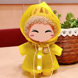 6.69inch Labubu Doll Clothing Set Clothes for buLabu with 3 Outfits - Stylish Fisherman Hat & Sweaters & Pants or skirt Set for 6.69inch Dolls, Adorable buLabu Accessories for Play & Display (Not Included shoes & Doll)