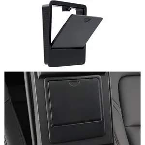 Key-type armrest hidden storage box - Extra storage space accessory - Suitable for the center console storage box of Tesla Model 3 and Model Y - Car Console Organizer - Tesla accessory (not applicable to the new Model 3/Y)