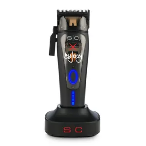 S|C x 360 Jeezy Clipper - Professional Cordless Hair Clipper with IN2 Vector Motor Comfort Adjustable Barber Clippers Clippers Men
